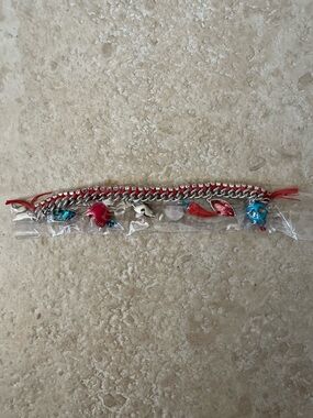 Swarovski Torpedo Skull Bracelet — NIB